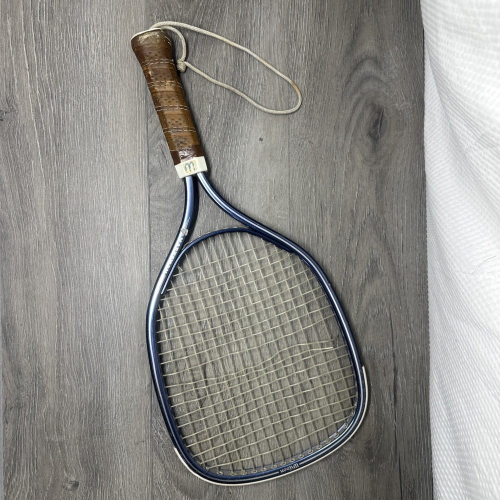 Wilson Marksman Racquet Racket CO85 3 7/8  Vintage Racquetball Wall Decor
